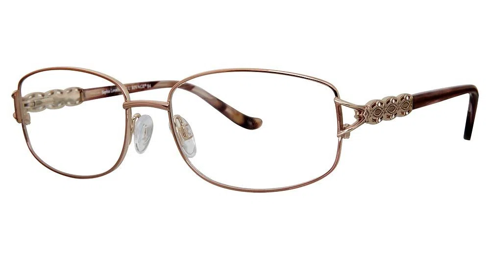 Sophia Loren Beau Rivage SLBR84 Eyeglasses - Mocha - view 2